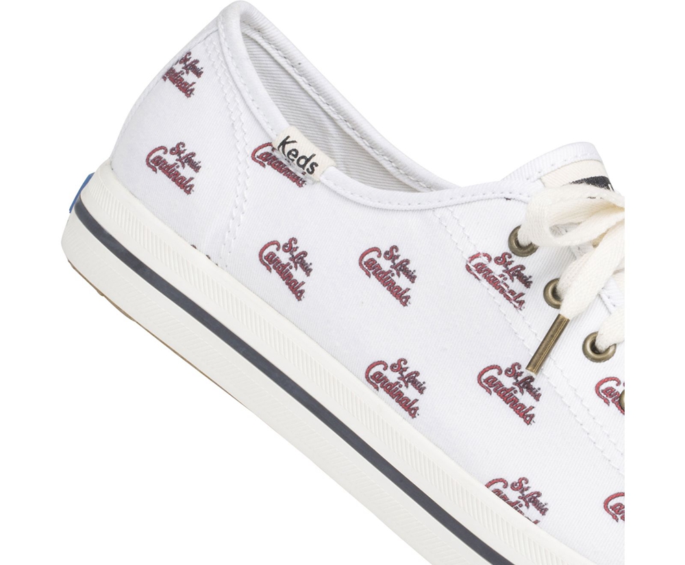 Basket Keds Femme Blanche - Kickstart Mlb® - 704-AHINSL